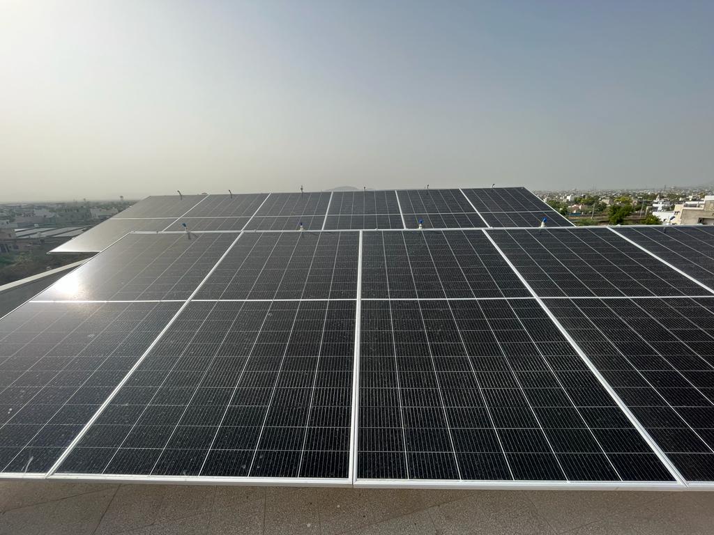 Rooftop Solar installed by SKY VOLT